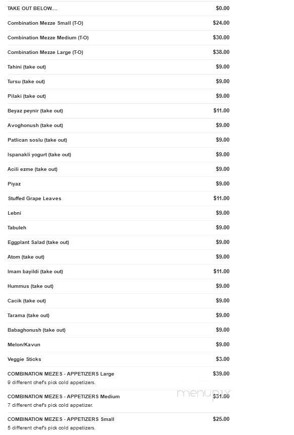 Chef Mediterranean - Cresskill, NJ menu_pic