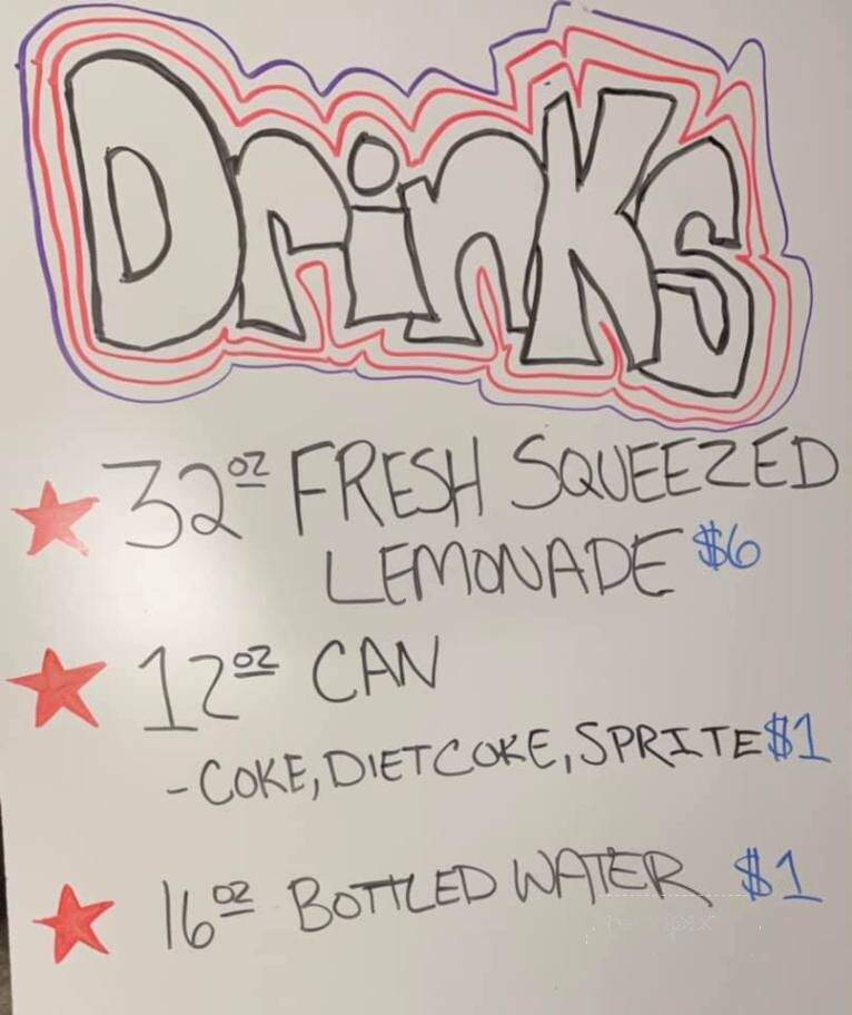 My Ol' Kentucky Lemonade - Louisville, KY menu_pic