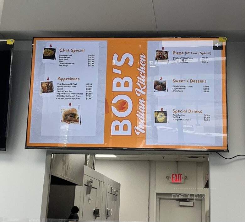 Bob's Indian Kitchen - Brownsburg, IN menu_pic