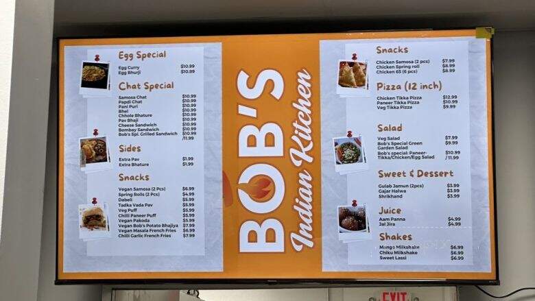 Bob's Indian Kitchen - Brownsburg, IN menu_pic