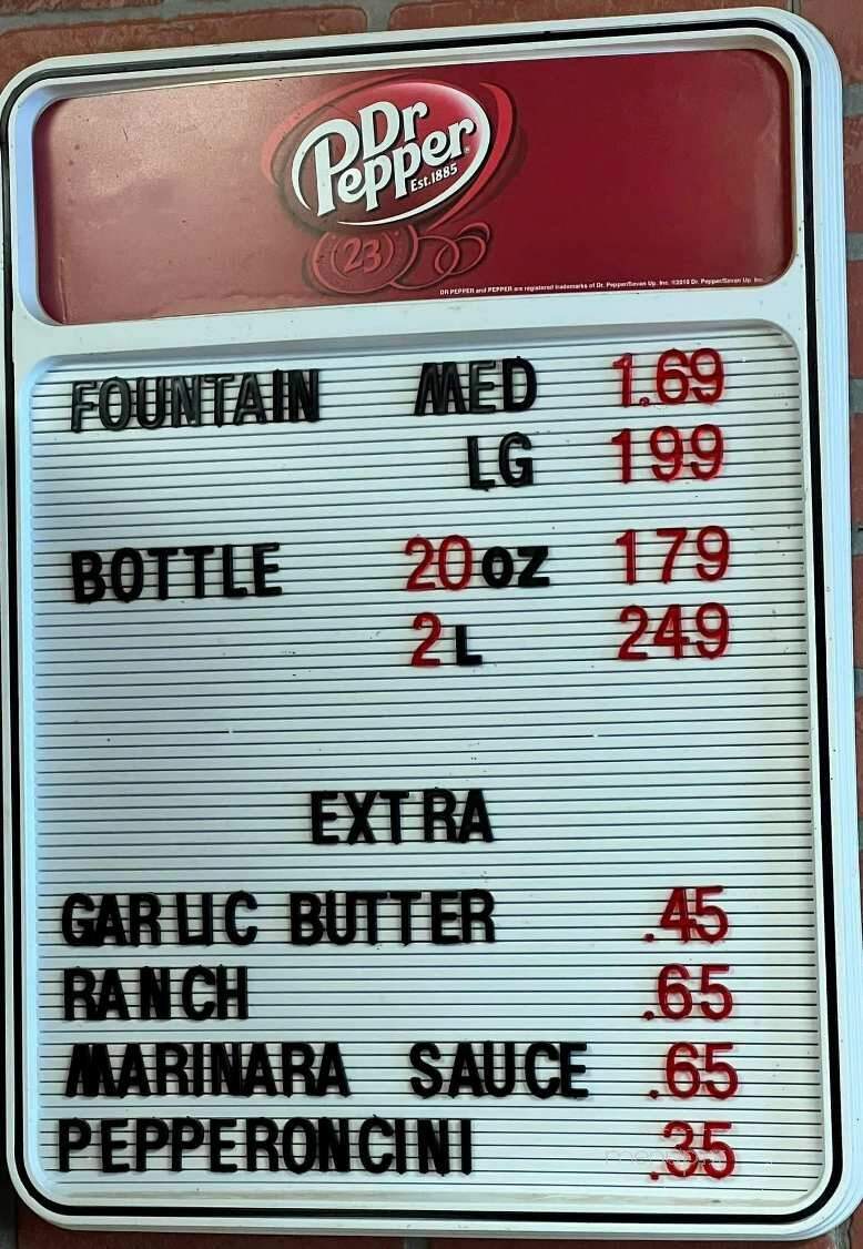 Pizza Pro - Alamo, TN menu_pic