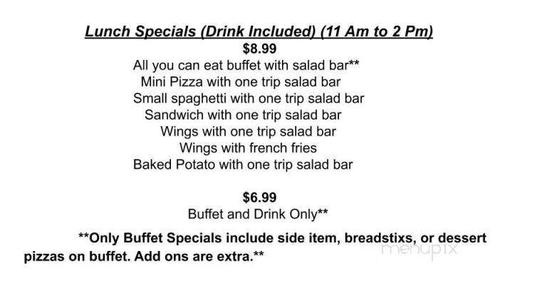 Pizza Plus - McCrory, AR menu_pic