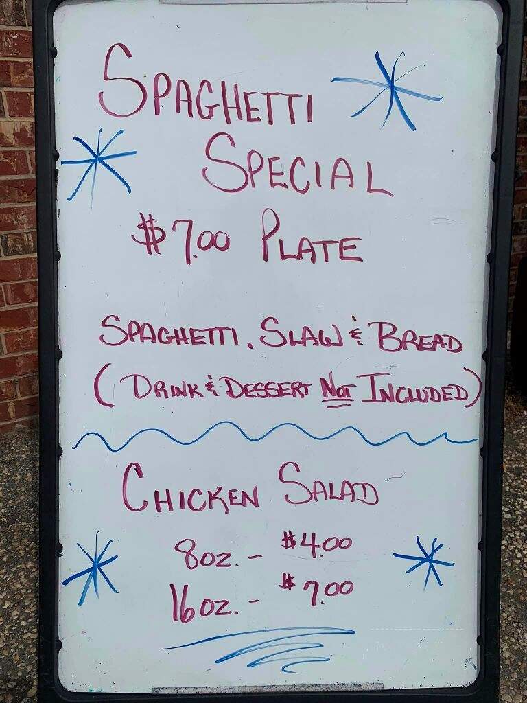 Country Kitchen - Cheraw, SC menu_pic