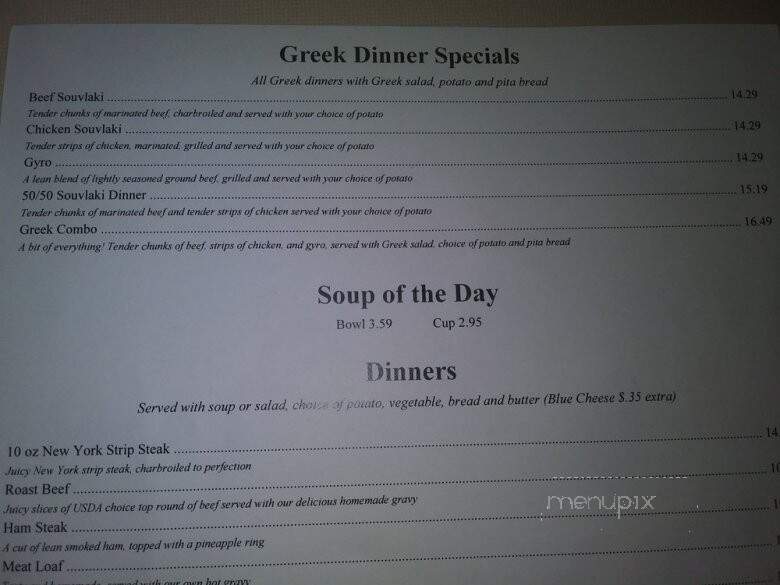 Apollo Family Restaurant - Buffalo, NY menu_pic