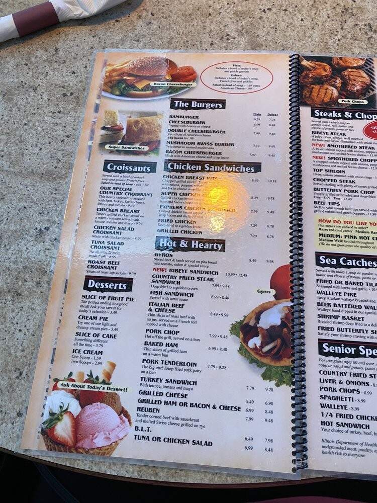 Country Kitchen - Taylorville, IL menu_pic