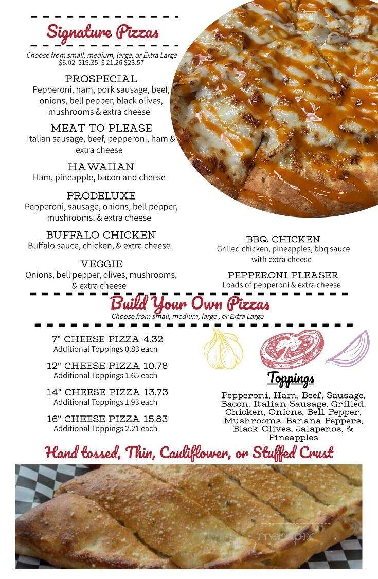Pizza Pro - Marks, MS menu_pic