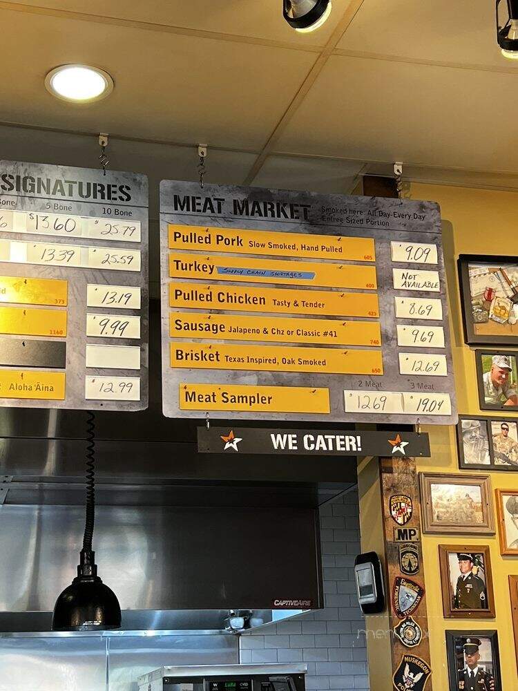 Mission BBQ - Fayetteville, NC menu_pic