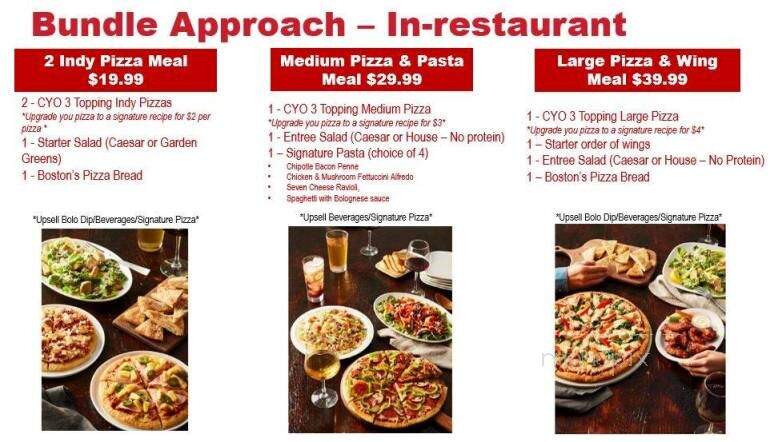 Boston Pizza - Vernon, BC menu_pic