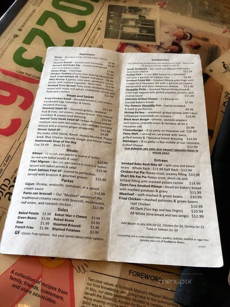Piccadilly Cafeteria - Maplewood, MO menu_pic