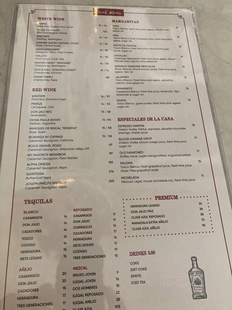 Mole - Palm Desert, CA menu_pic