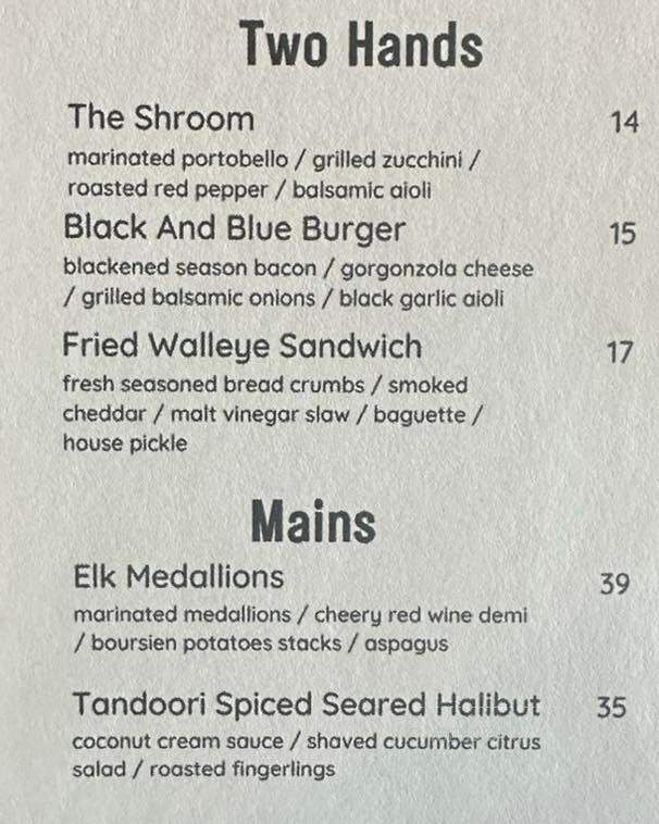 National Public House - Leechburg, PA menu_pic