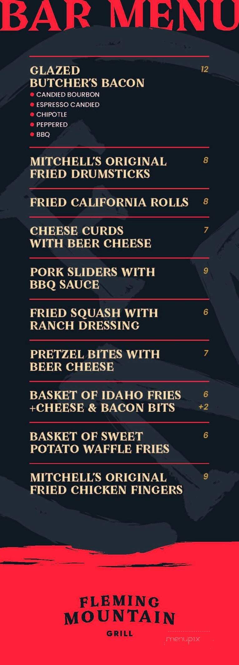 Fleming Mountain Grill - Lynchburg, VA menu_pic