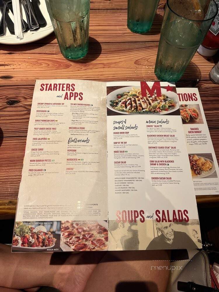 Miller's Ale House - Dawsonville, GA menu_pic