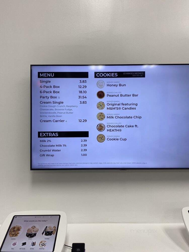 Crumbl Cookies - Daphne, AL menu_pic