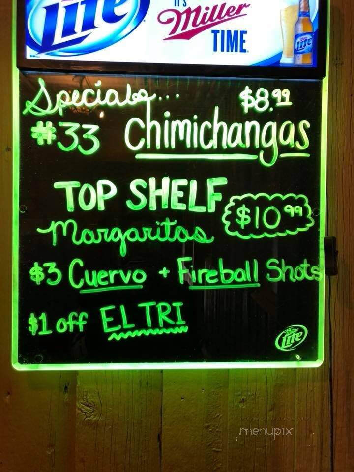El Patron - Seville, OH menu_pic