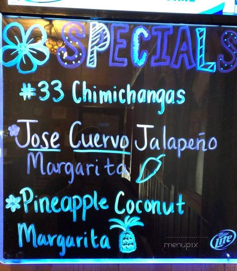 El Patron - Seville, OH menu_pic