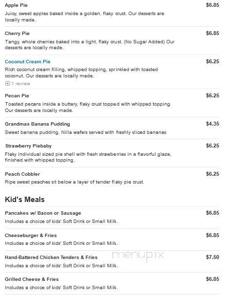 Frisch's Big Boy Restaurant - Eaton, OH menu_pic
