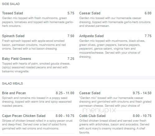 Corner Cafe - Louisville, KY menu_pic
