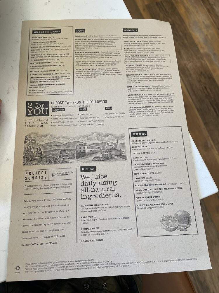 First Watch - Greendale, WI menu_pic