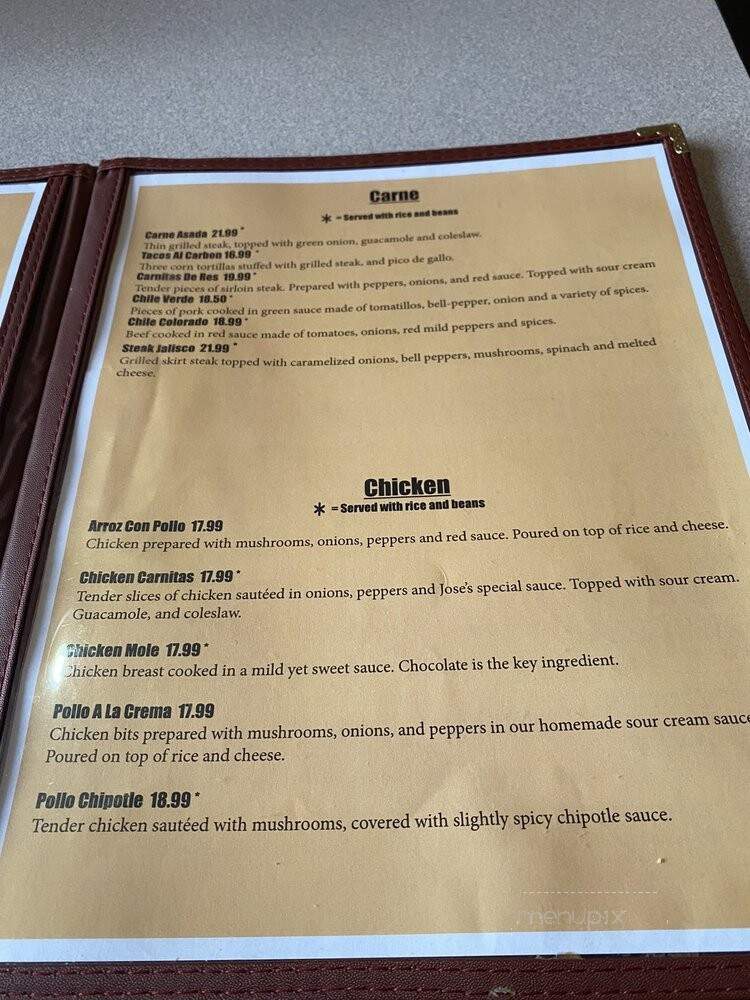 El Patron - Sedro-Woolley, WA menu_pic