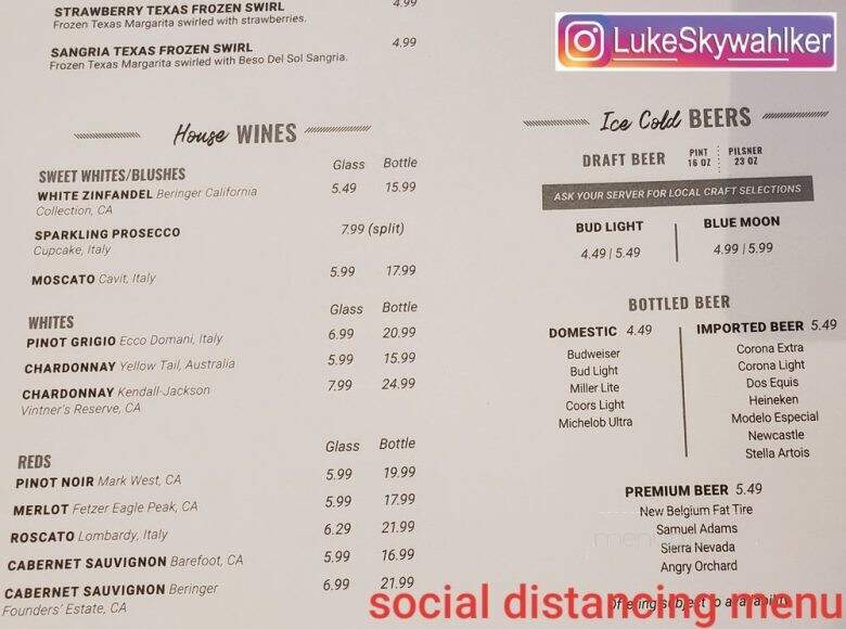 Cheddar's Scratch Kitchen - Lafayette, IN menu_pic