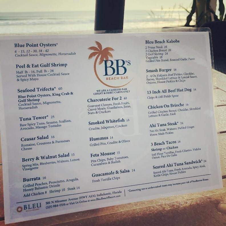 BB's Beach Bar - Indialantic, FL