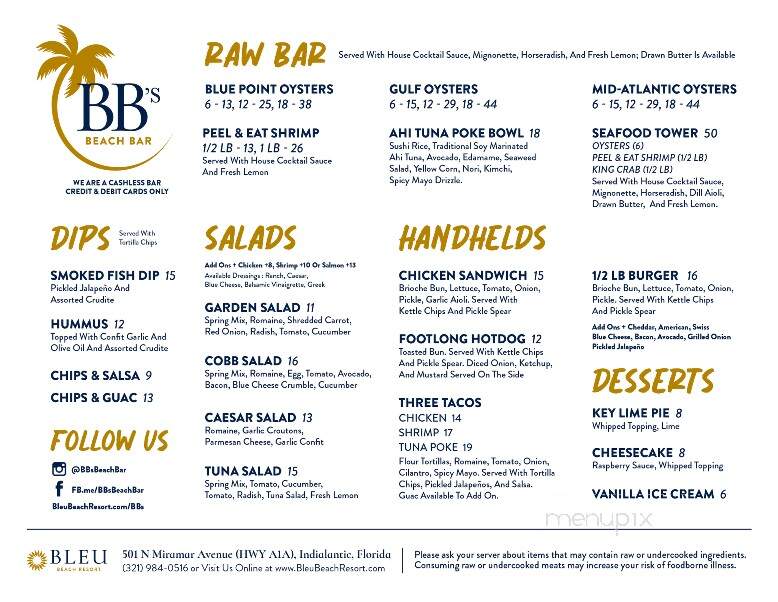 BB's Beach Bar - Indialantic, FL