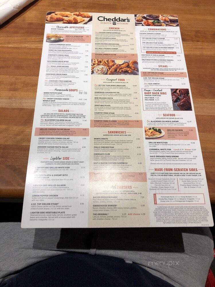 Cheddar's Scratch Kitchen - Denton, TX menu_pic