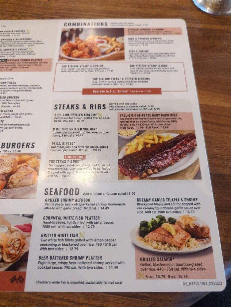 Cheddar's Scratch Kitchen - Brunswick, GA menu_pic