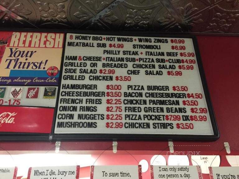 Pizza Plus - Powderly, KY menu_pic