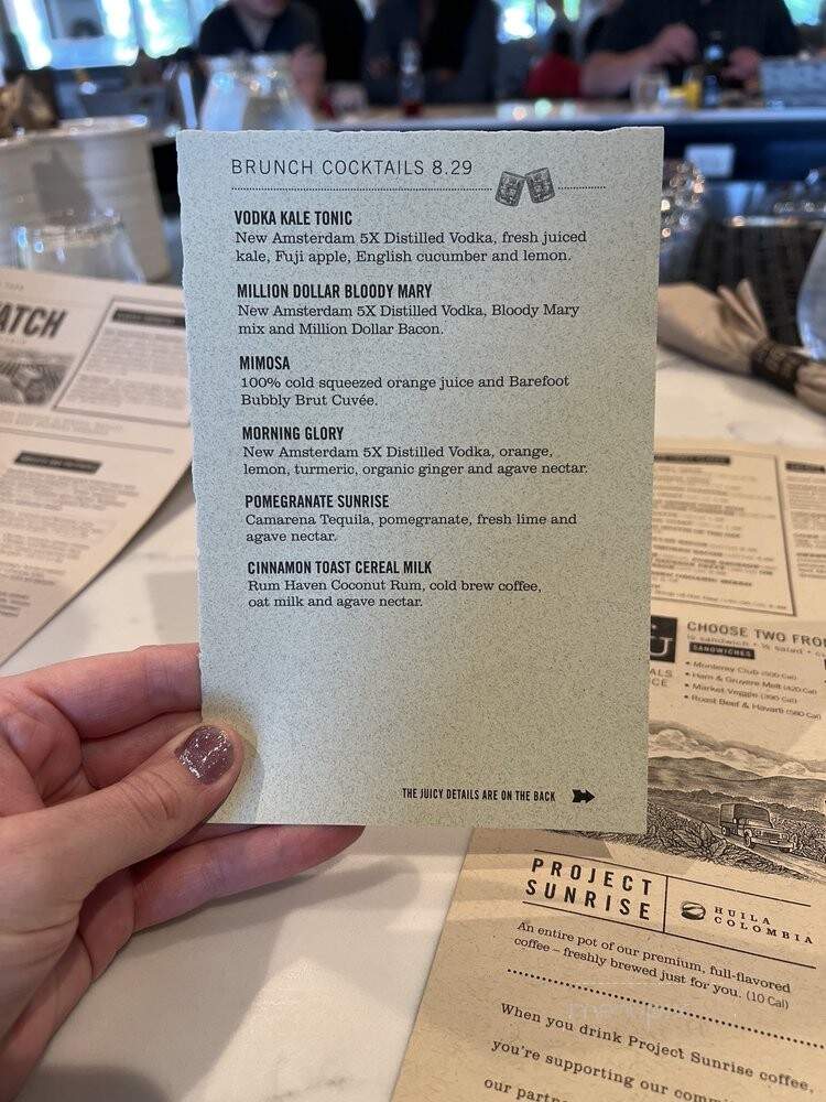 First Watch - Kildeer, IL menu_pic