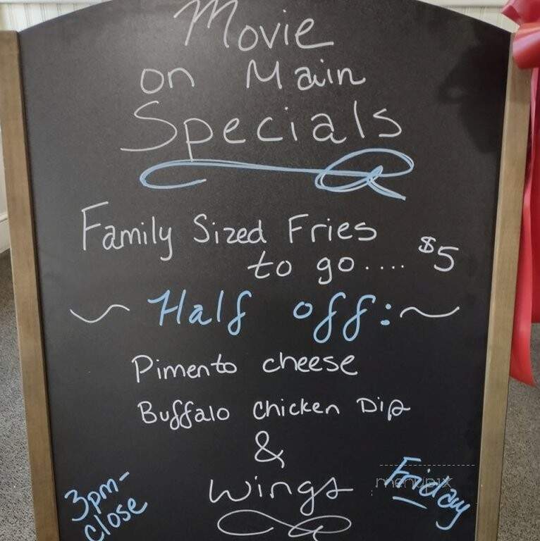 Main Street Bar & Grill - South Boston, VA menu_pic