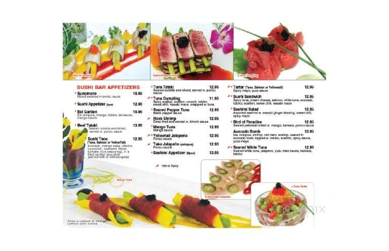 9 East Hibachi & Asian Kitchen - Branford, CT menu_pic