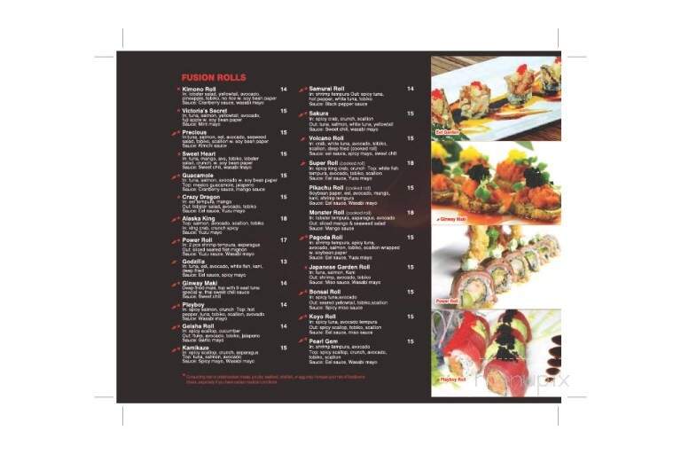 9 East Hibachi & Asian Kitchen - Branford, CT menu_pic