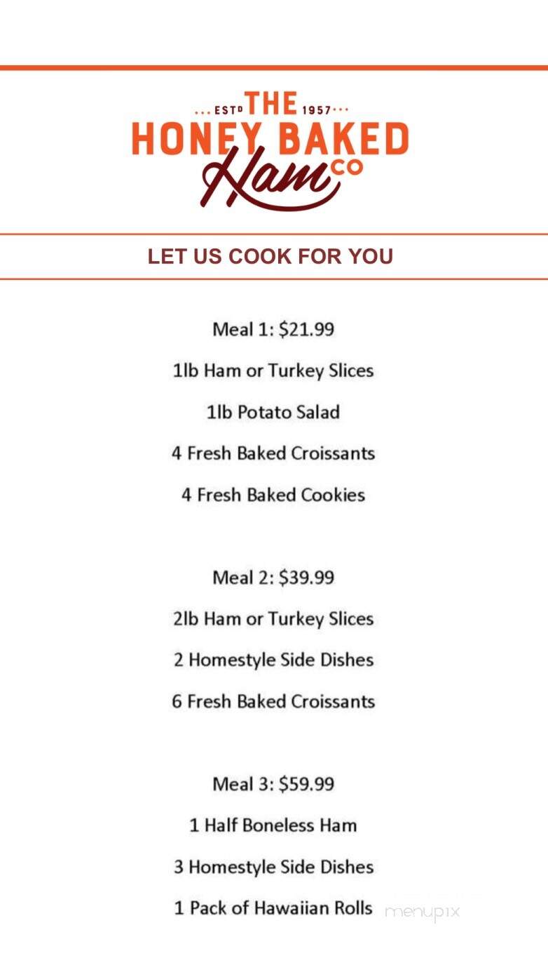 Heavenly Ham - Hattiesburg, MS menu_pic