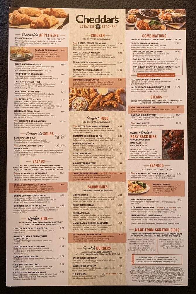 Cheddar's Scratch Kitchen - Fort Worth, TX menu_pic