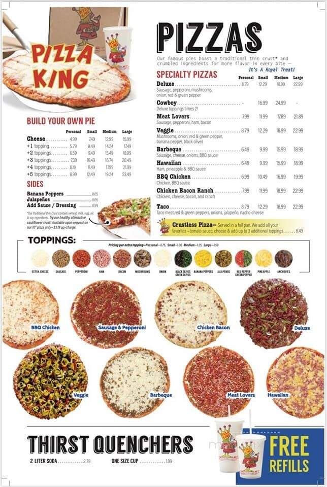 Pizza King - North Vernon, IN