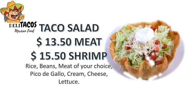 Deli Tacos - Clark Mills, NY menu_pic