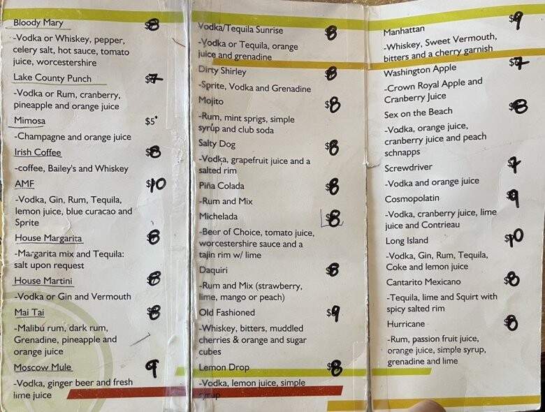 Country Kitchen - Clearlake Oaks, CA menu_pic
