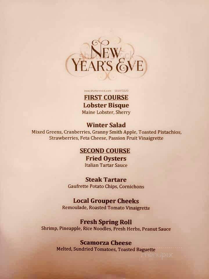 3rd Street Cafe - Boca Grande, FL menu_pic