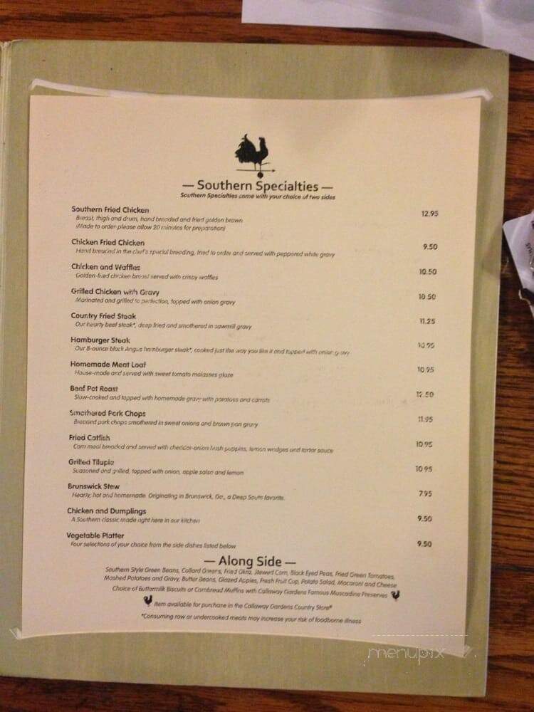 Country Kitchen - Pine Mountain, GA menu_pic