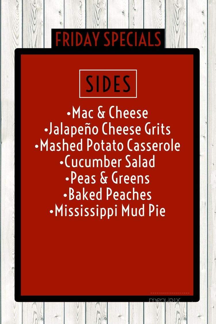 Moe's Original BBQ - Columbus, GA menu_pic