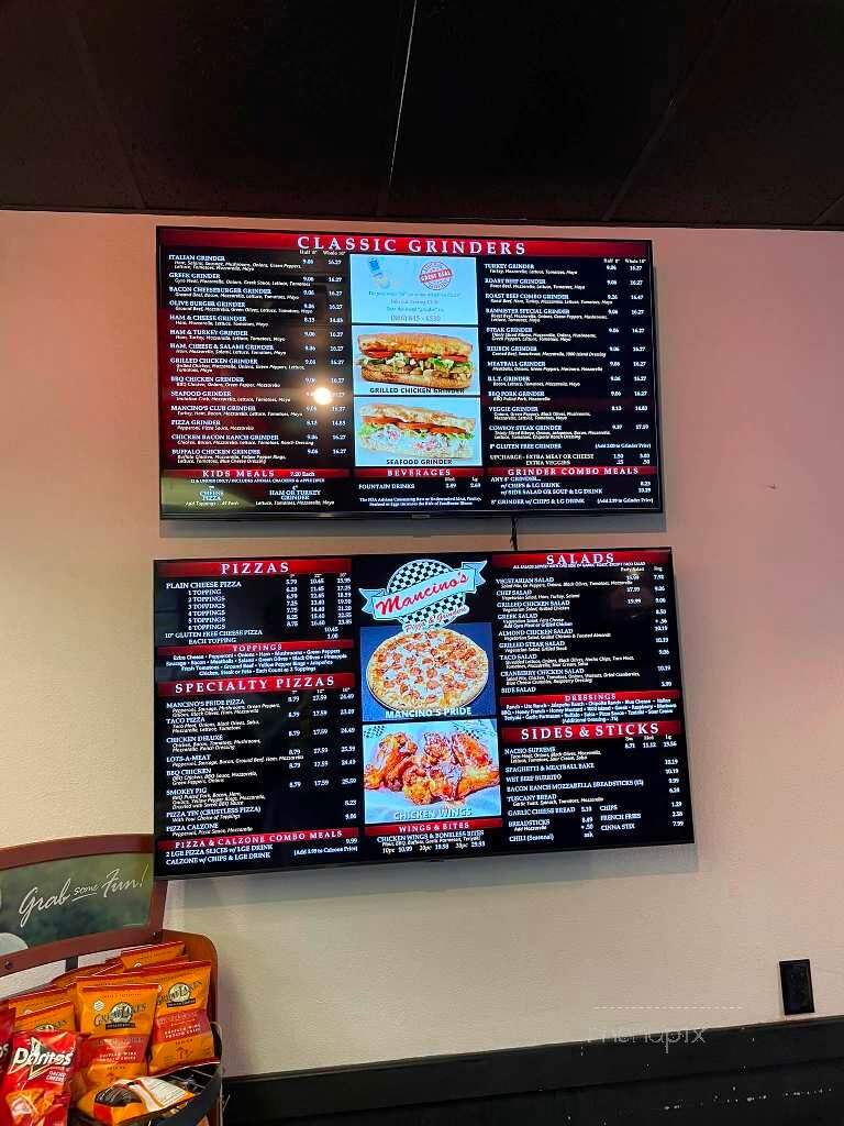 Mancino's Pizza & Grinders - Hastings, MI menu_pic