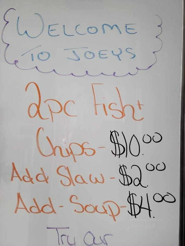 Joey's Only Seafood Restaurants - Prince George, BC menu_pic