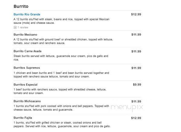 Cowbron - Maplewood, MO menu_pic