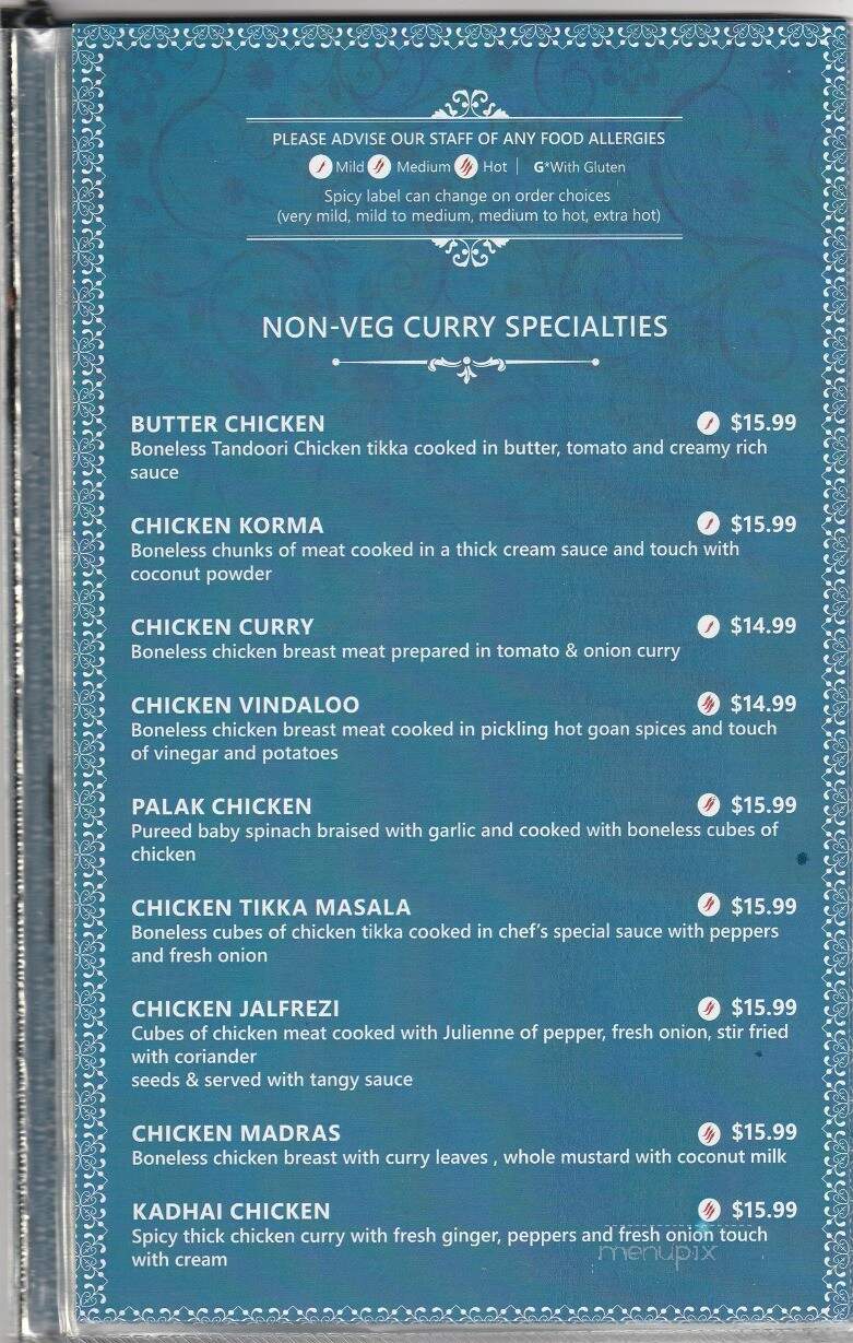 Sagar Indian Cuisine - Carleton Place, ON