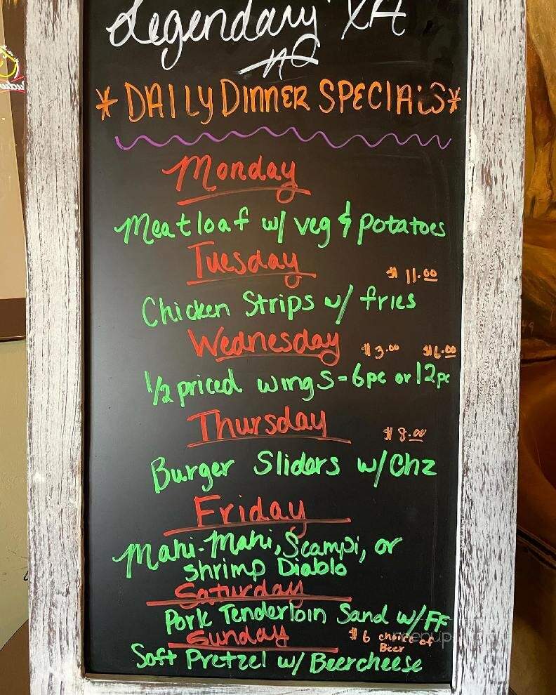 XA Bar & Grill - Springerville, AZ menu_pic