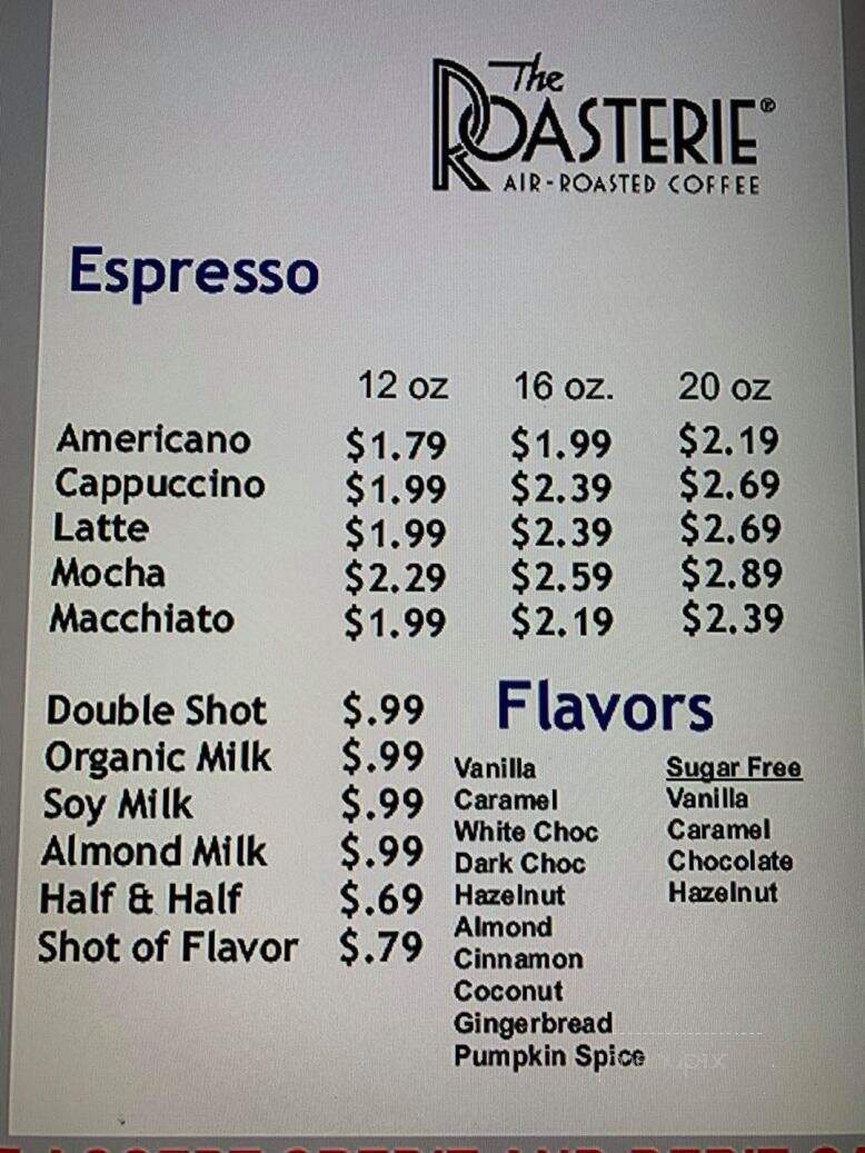 Daylight Donuts - Chanute, KS menu_pic