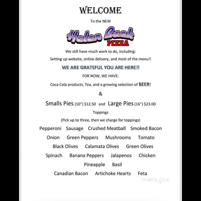 Helen Back - Crestview, FL menu_pic