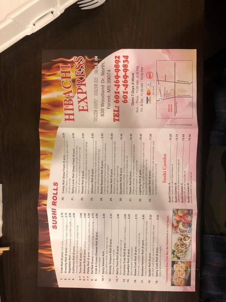 Hibachi Express - Forest, MS